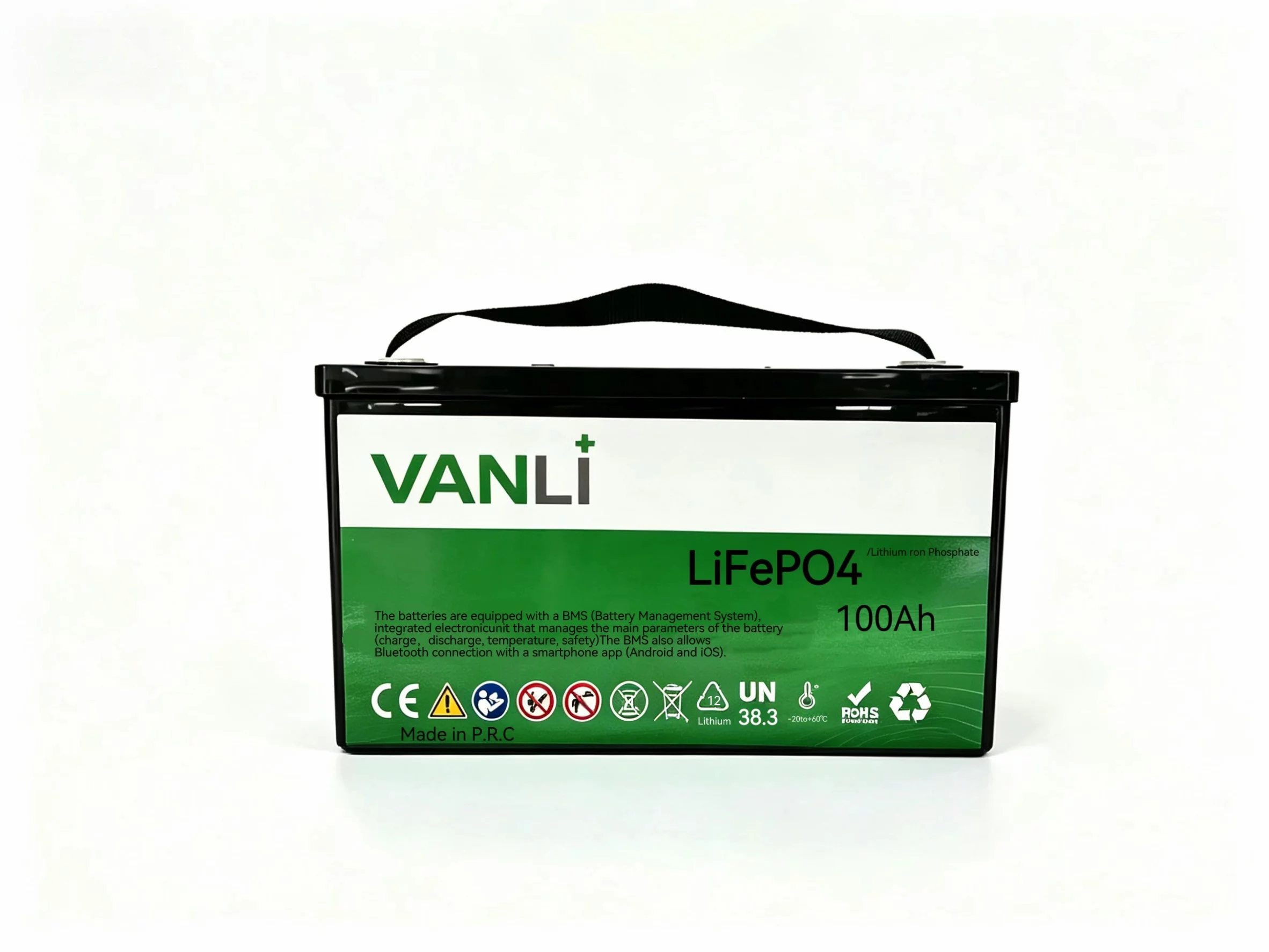 Vanli -12.8V100 12.8V100Ah Lithium Iron Phosphate Battery